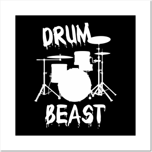 Drum Beast Posters and Art